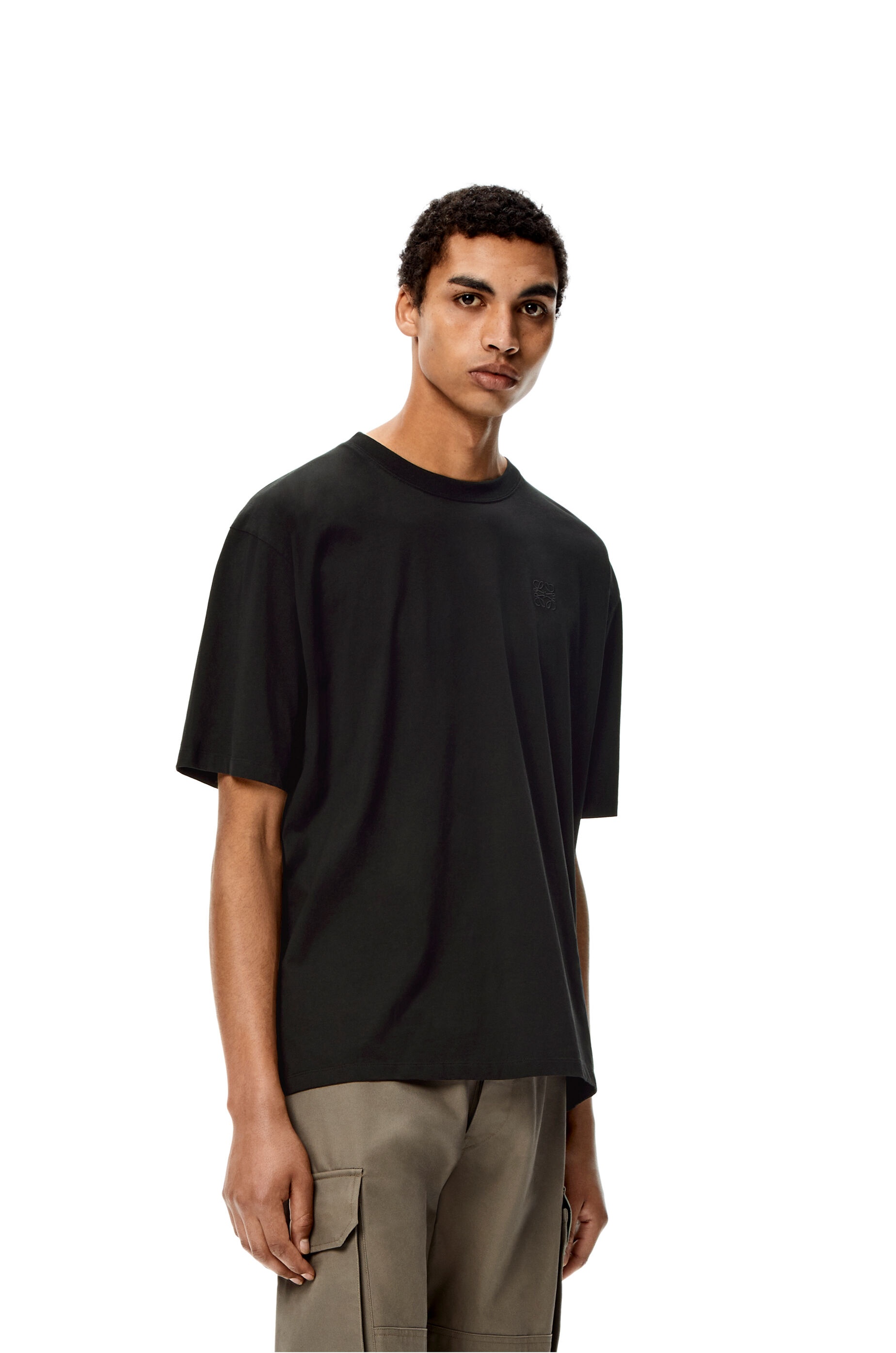 Herbarium embroidered T-shirt in cotton - 3