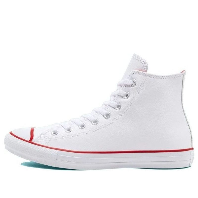 Converse Seasonal Color Leather Chuck Taylor All Star 'Red White' 166729C - 1