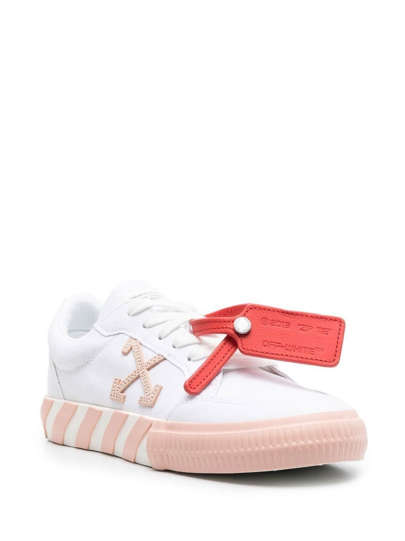Off-White Vulcanised canvas low-top sneakers outlook