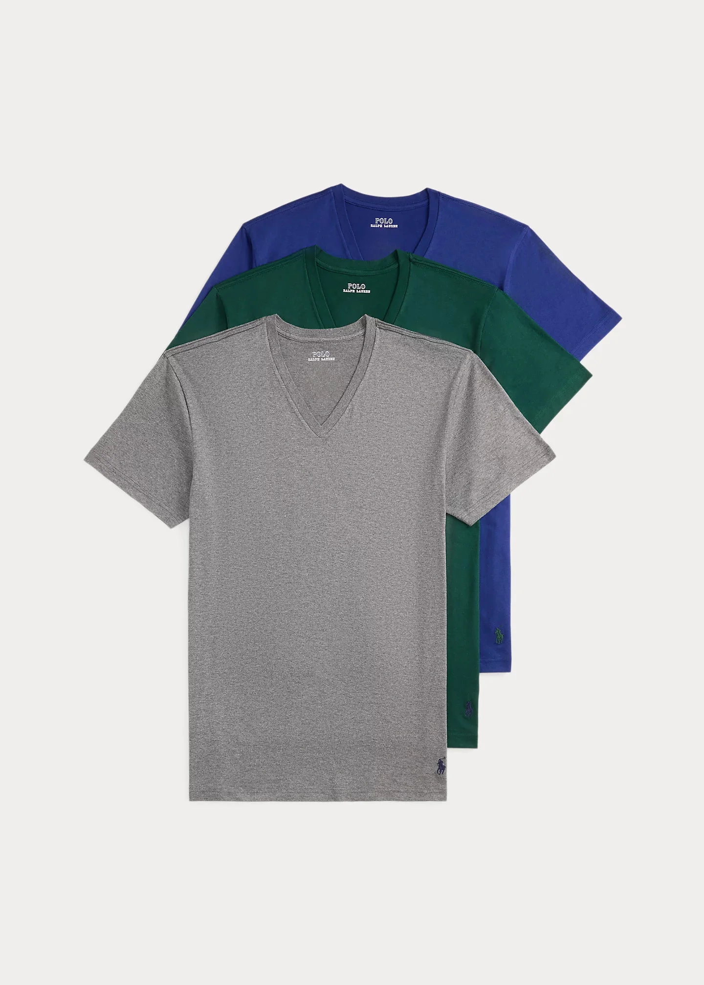 Classic Fit Wicking V-Neck 3-Pack - 1