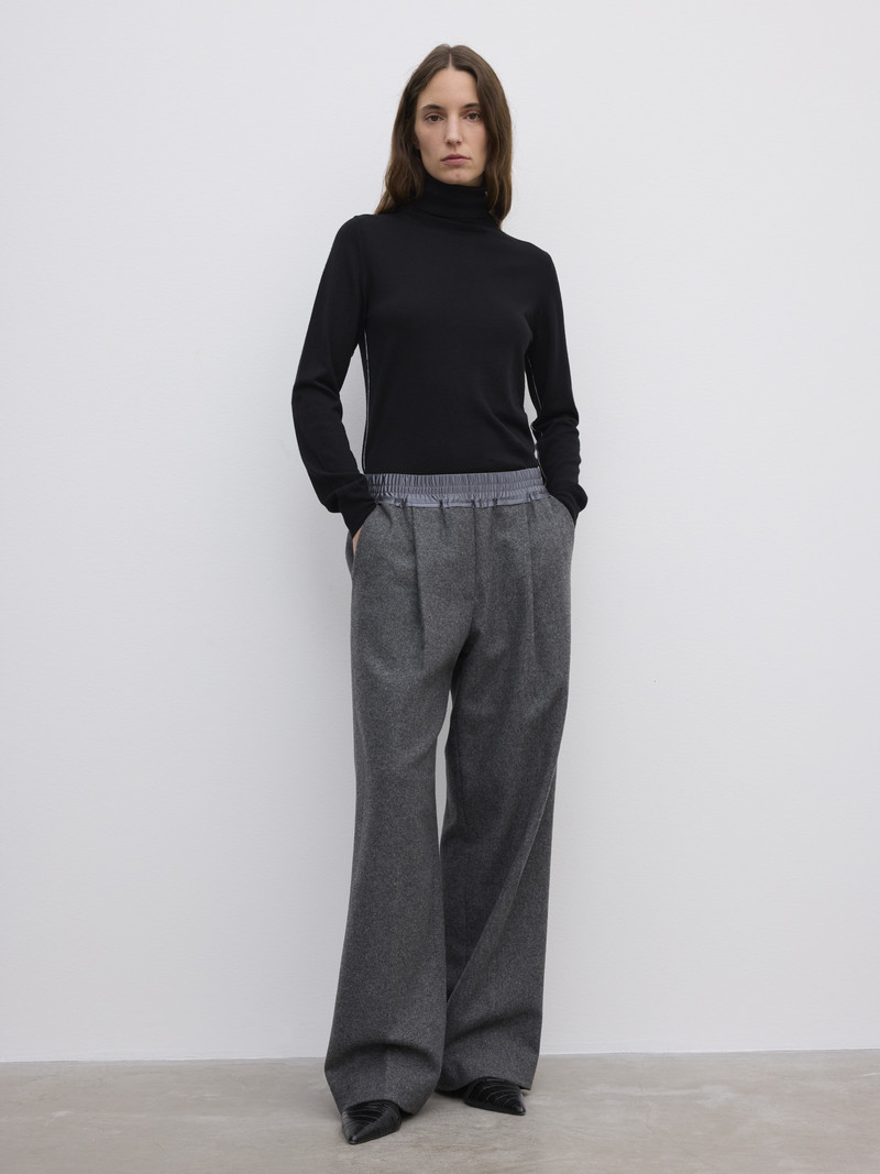 Relaxed Wool Trouser 1