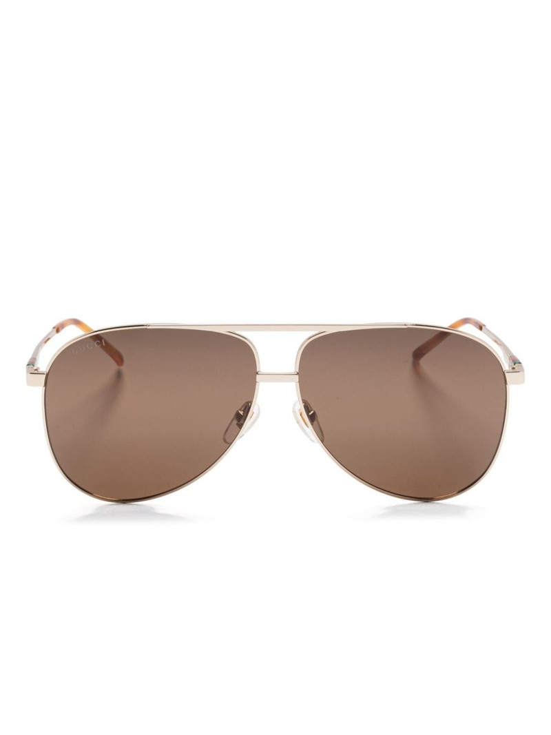 pilot-frame sunglasses 1