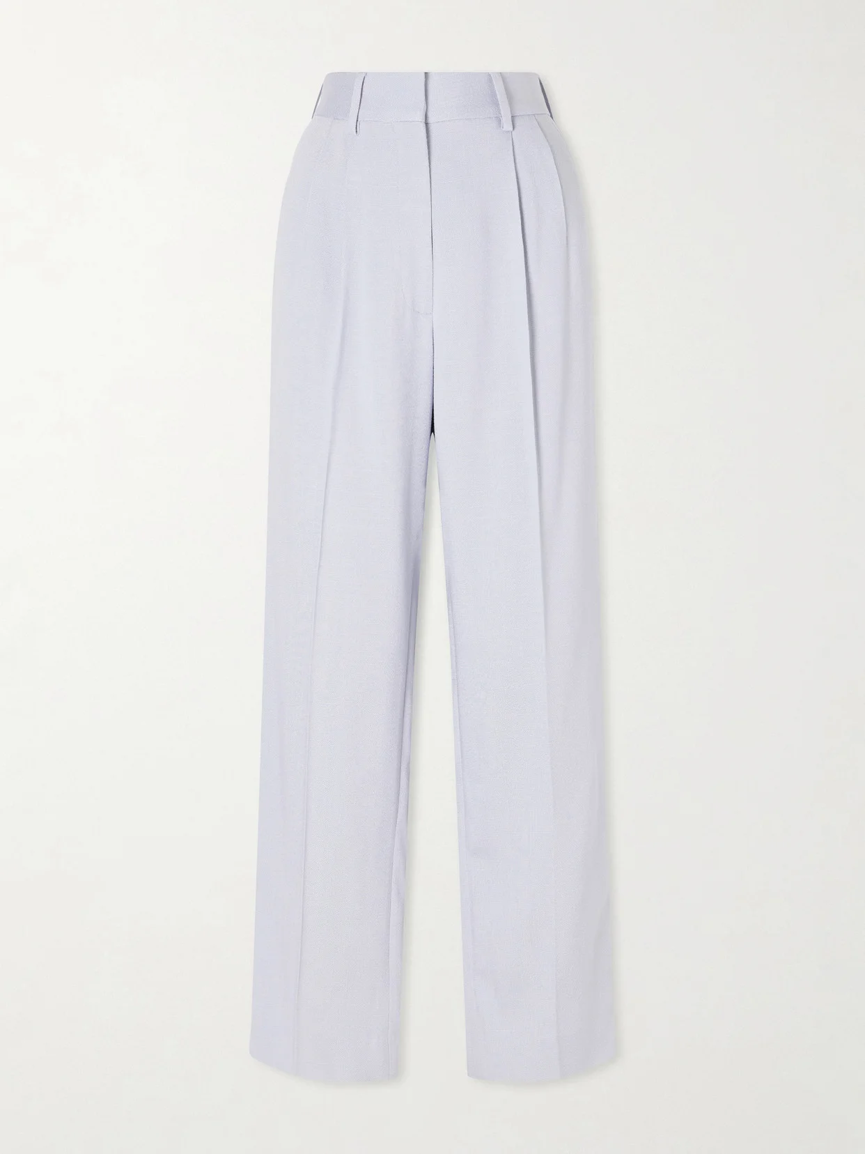 Vezon Pleated Tapered Woven Pants - 1