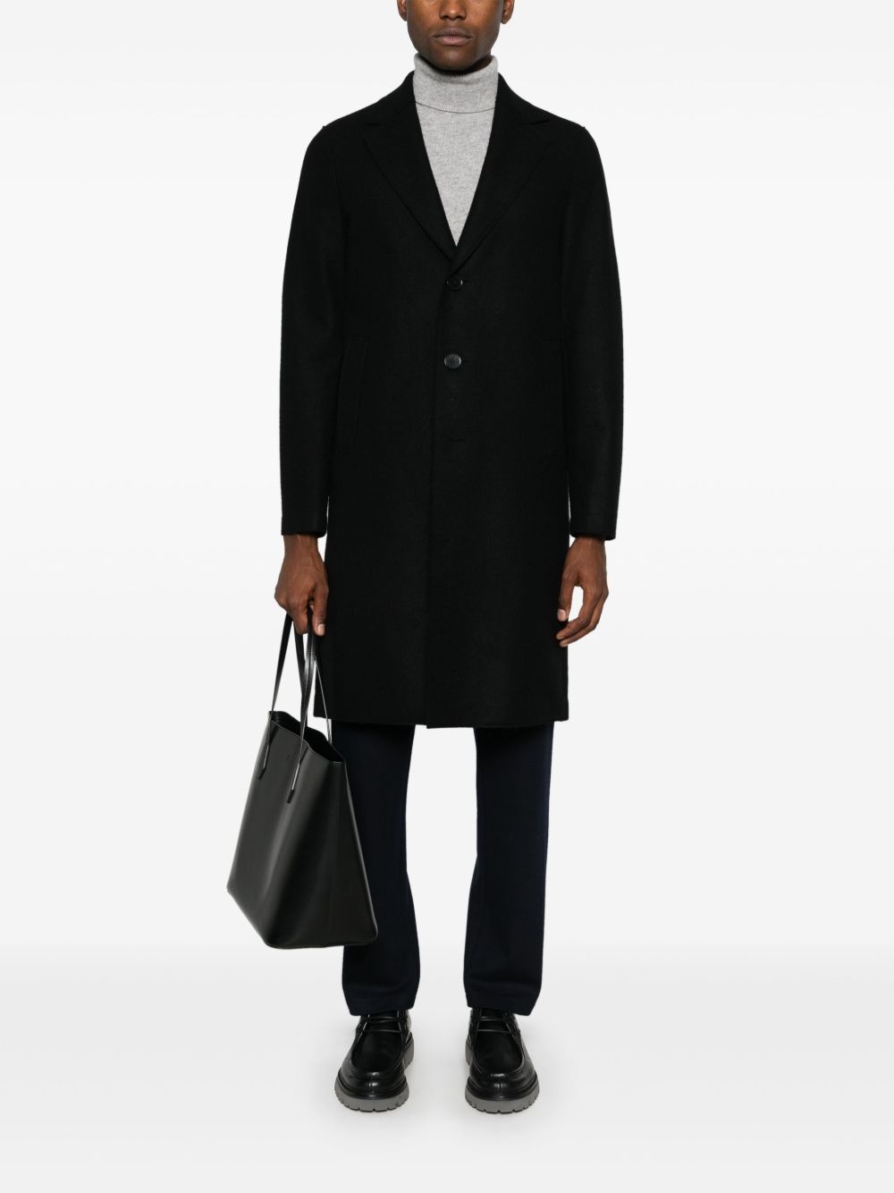 cashmere peacoat - 2