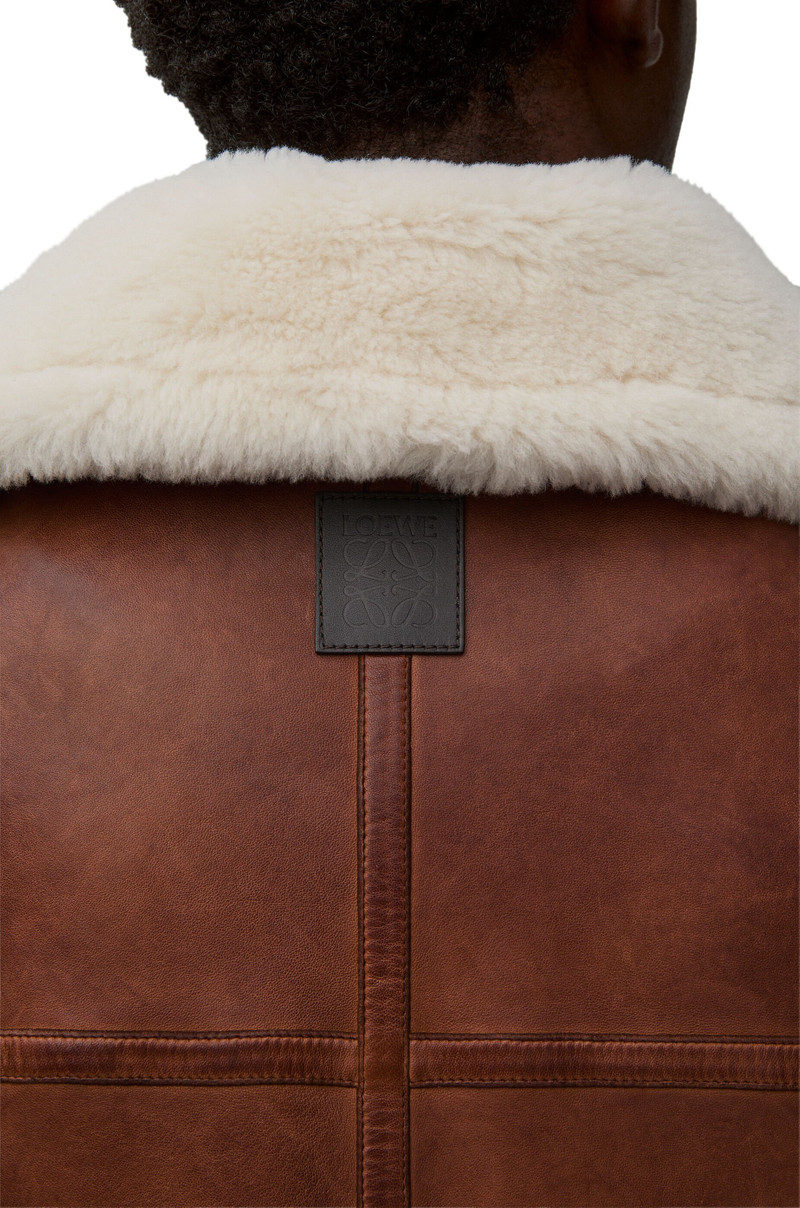 Aviator jacket in nappa lambskin 5