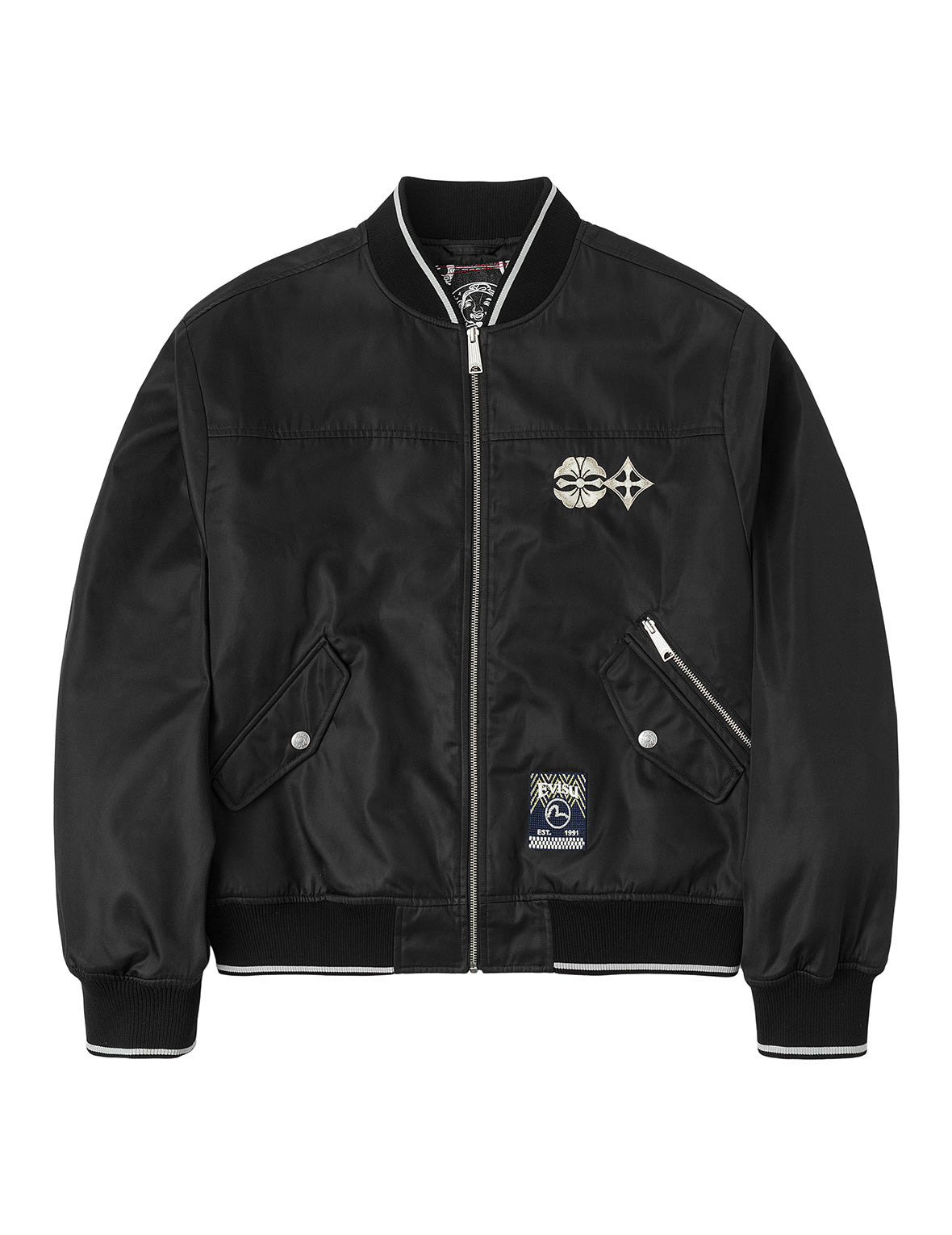 Crane inserted Daicock Relax Fit Bomber Jacket - 2
