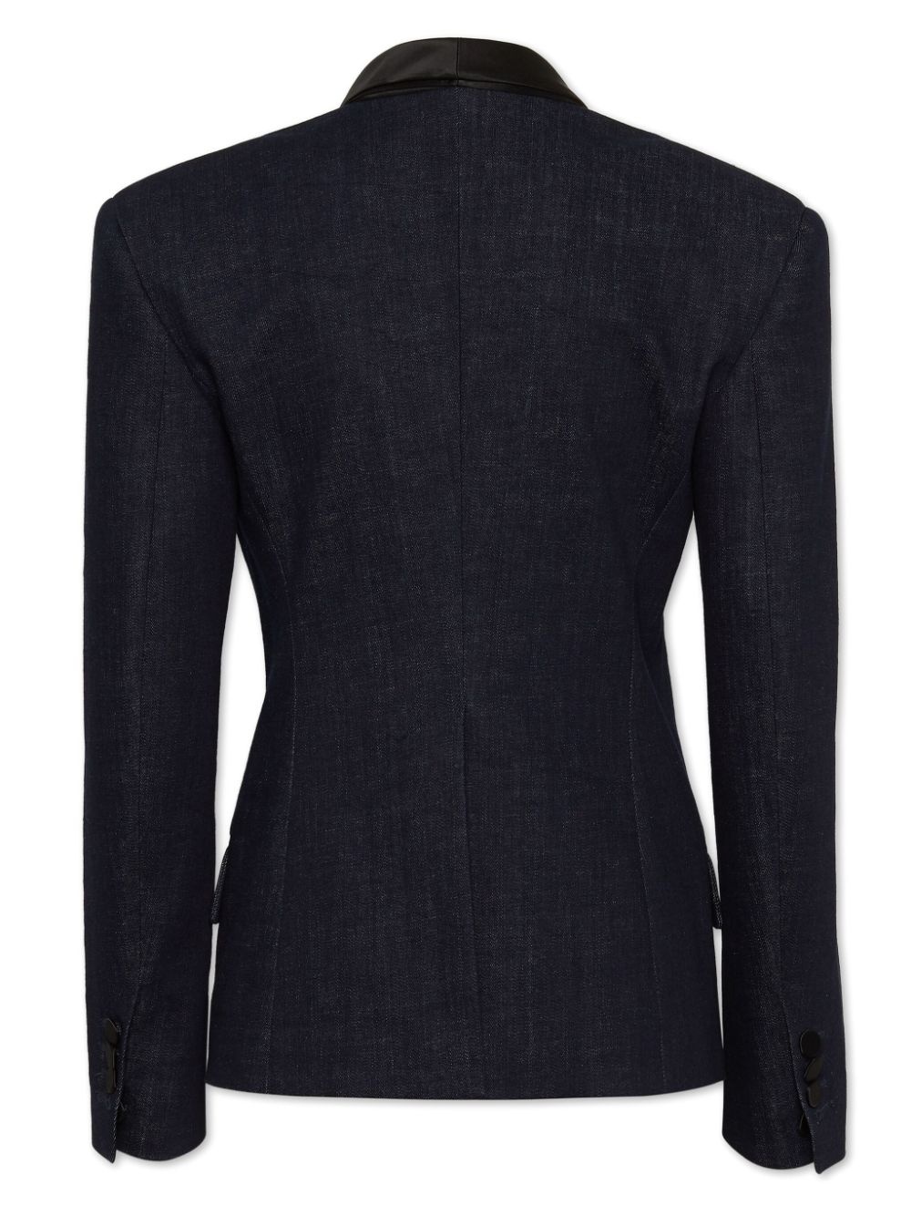 shawl-lapels single-breasted blazer - 2