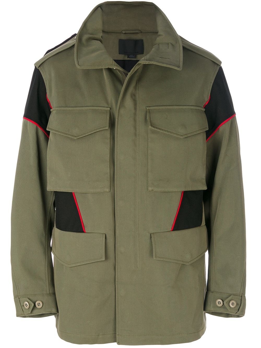 panelled field jacket - 1