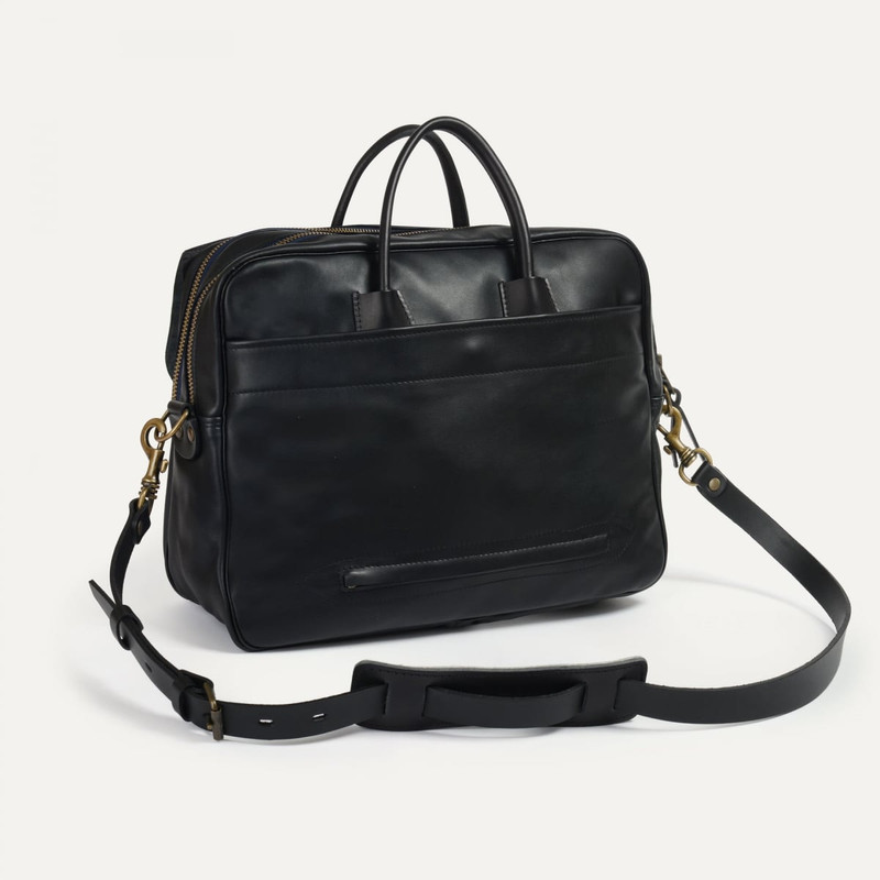 ZEPPO DUO LISCIO BUSINESS BAG - BLACK 3