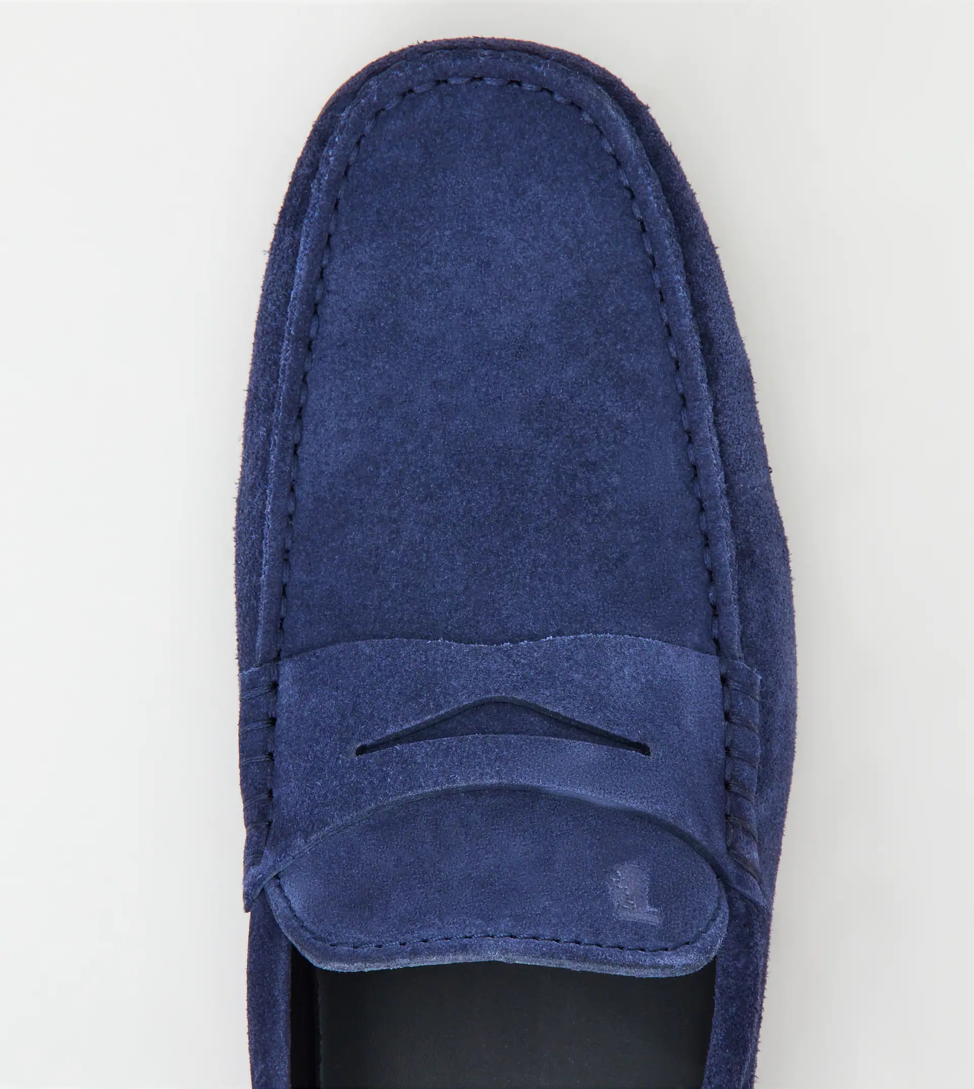 CITY GOMMINO DRIVING SHOES IN SUEDE - BLUE - 3