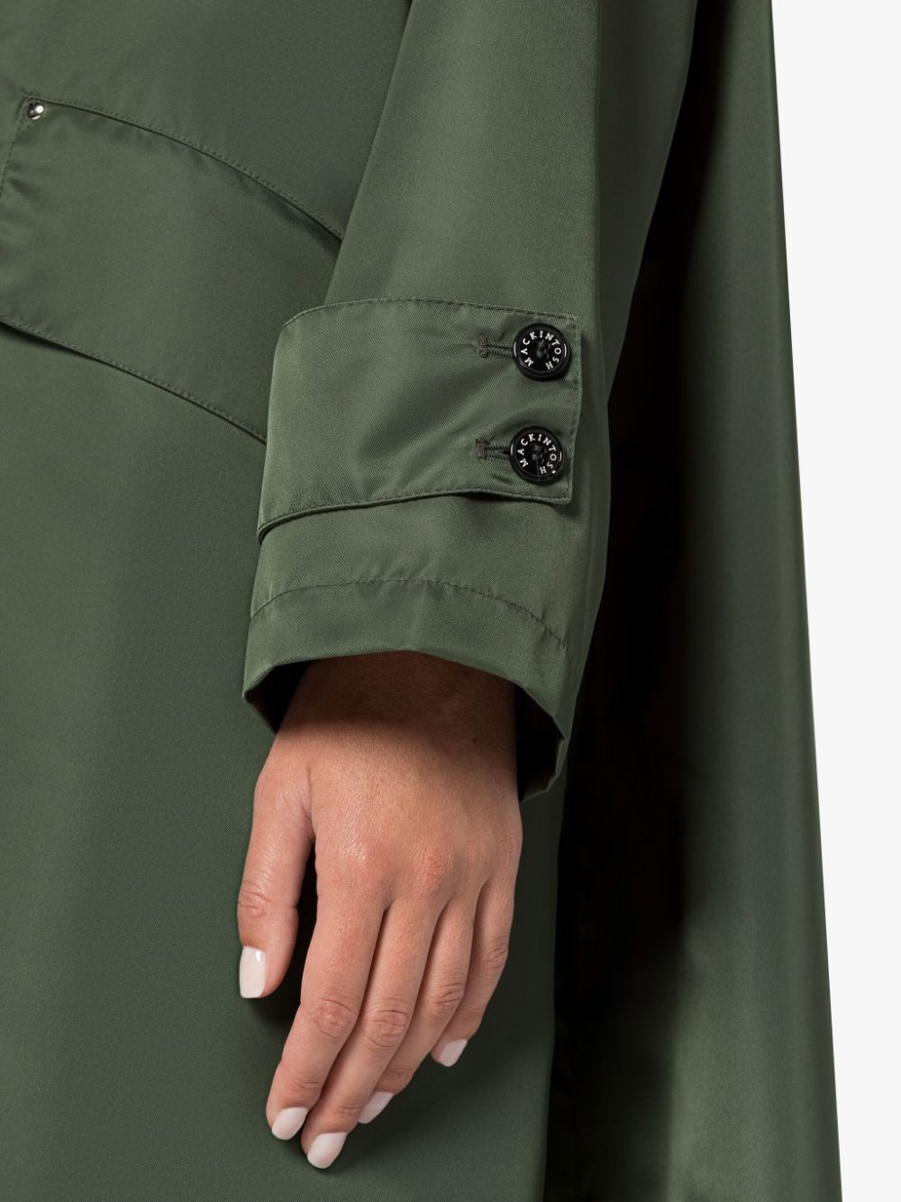 HUMBIE MILITARY NYLON OVERCOAT - 6