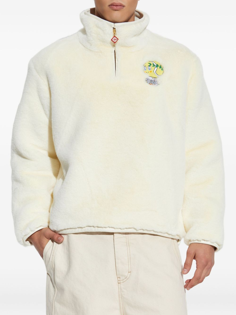 half-zip sweatshirt - 3