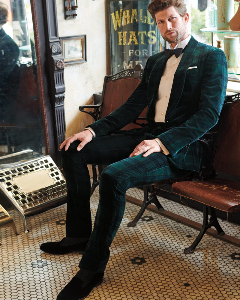 Ralph Lauren Solid Satin Bow Tie outlook