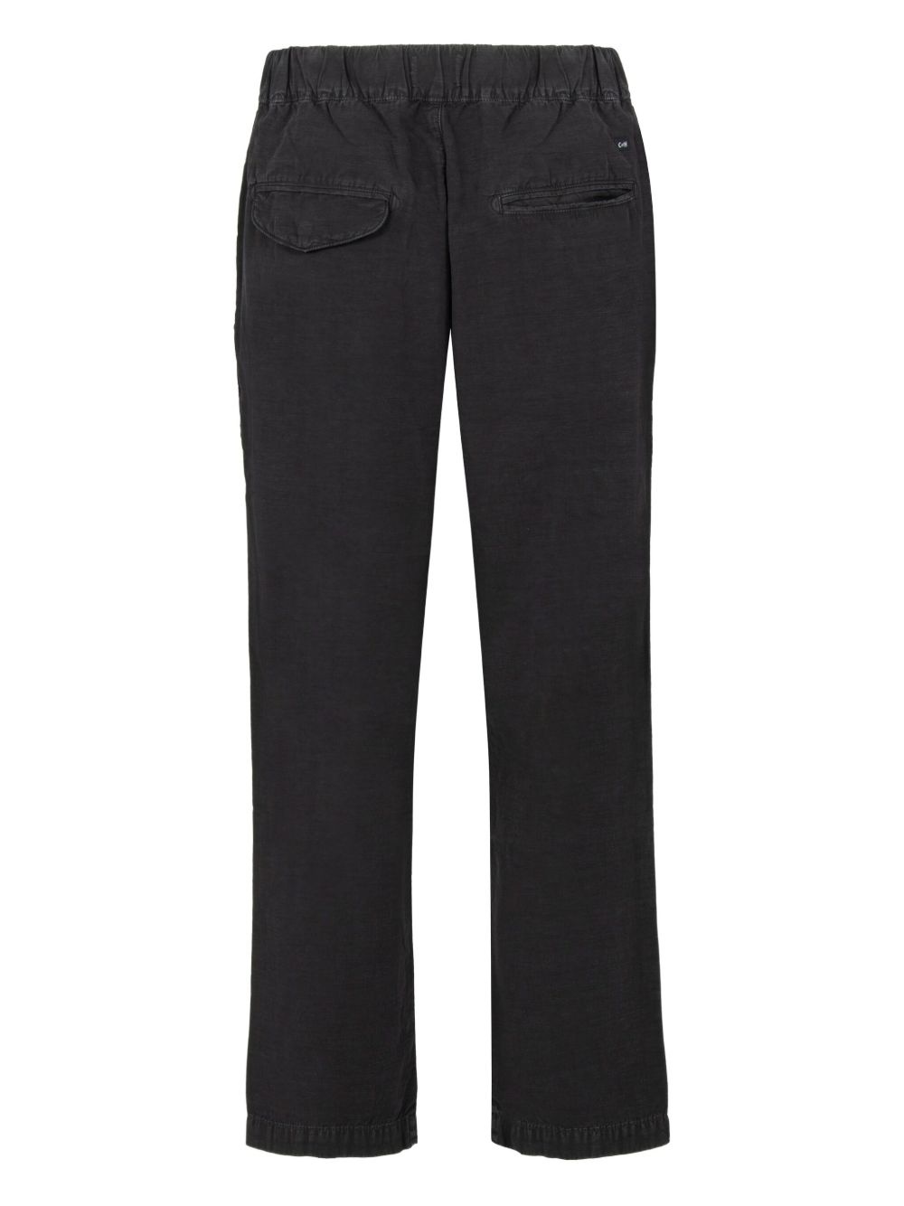 cotton-linen pants - 2