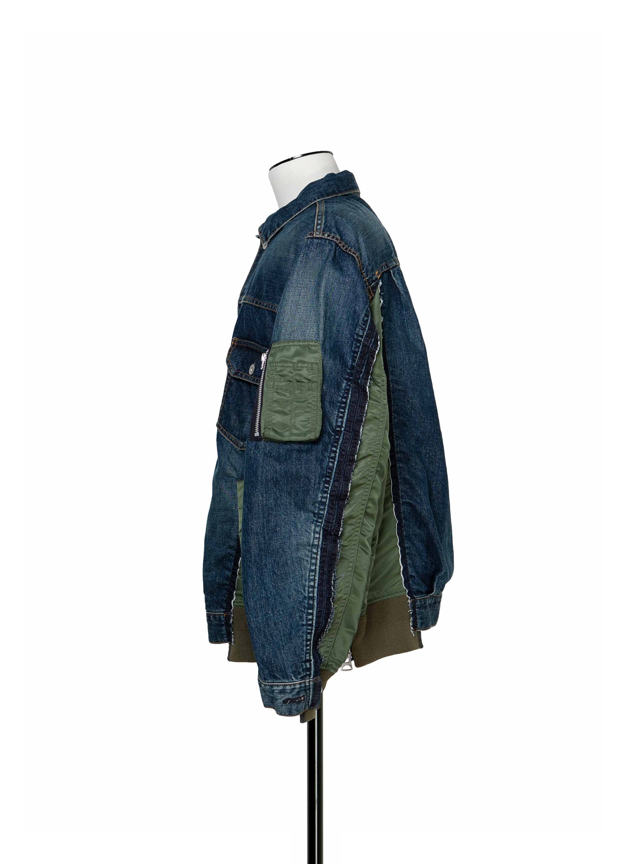 ジャケット・アウター sacai Denim Nylon Twill Jacket size 1 Sacai-Denim-x-Nylon-Twill-