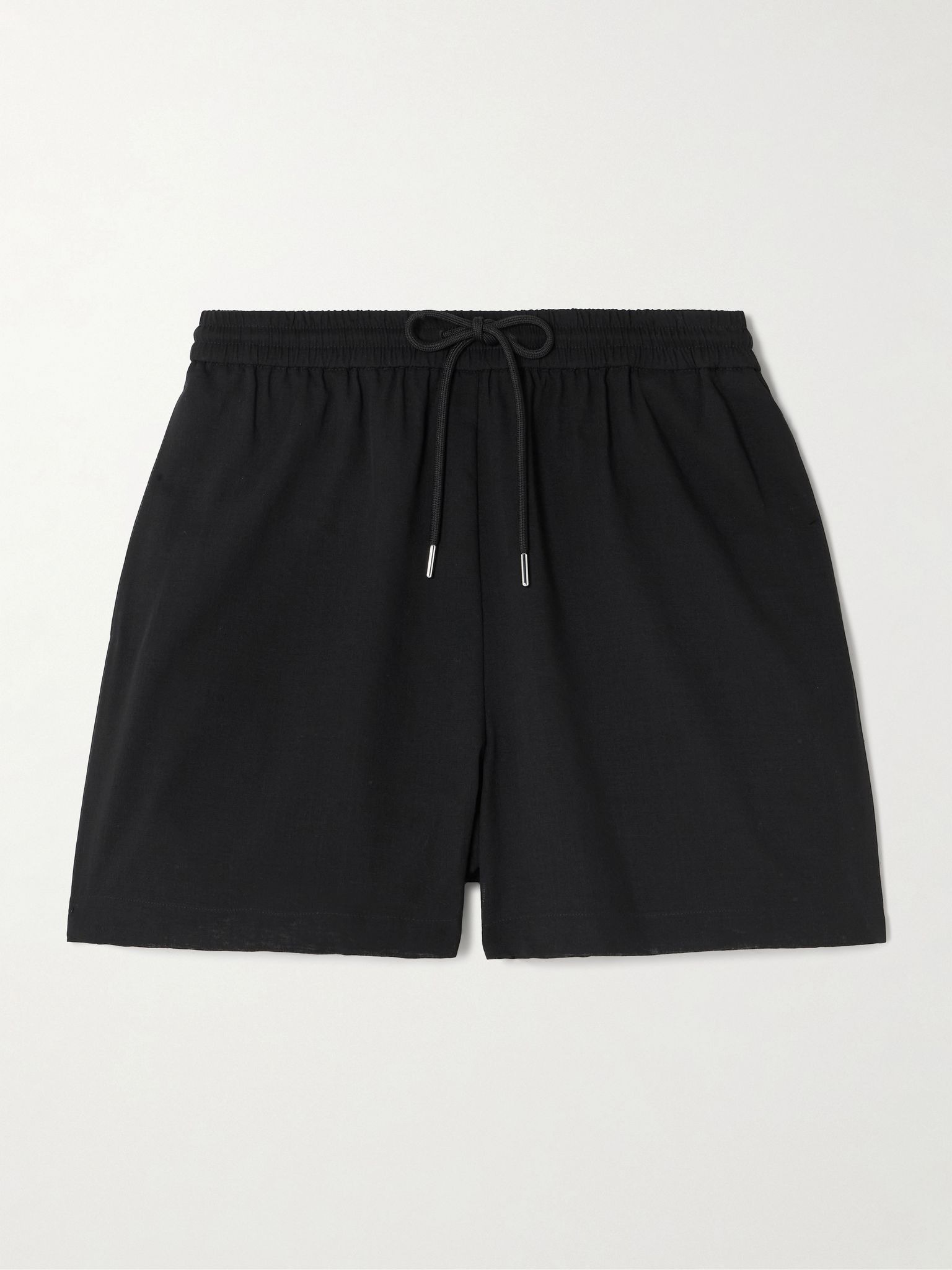 Wool-blend shorts Black - 1