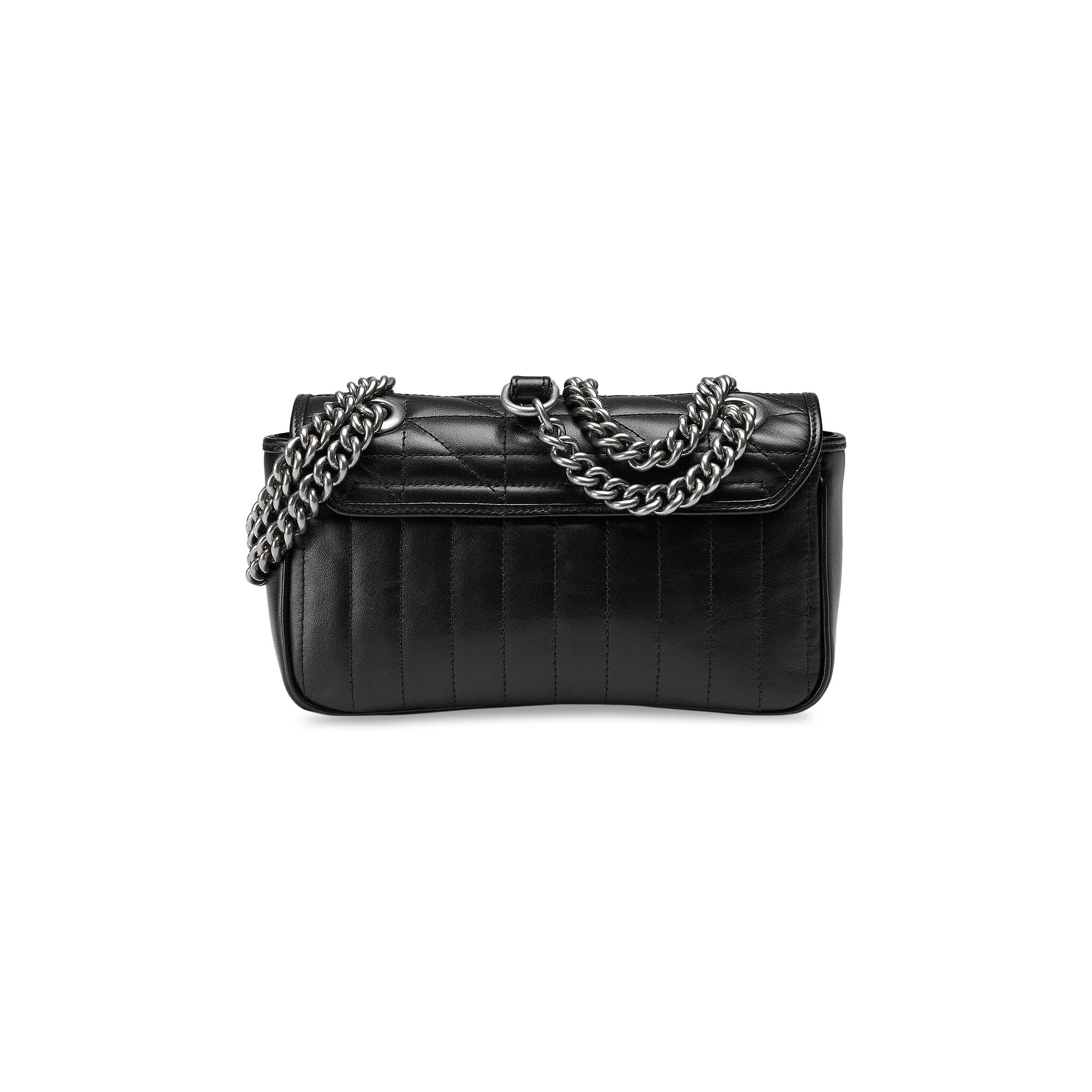 Gucci GG Marmont Mini Shoulder Bag 'Black' - 2