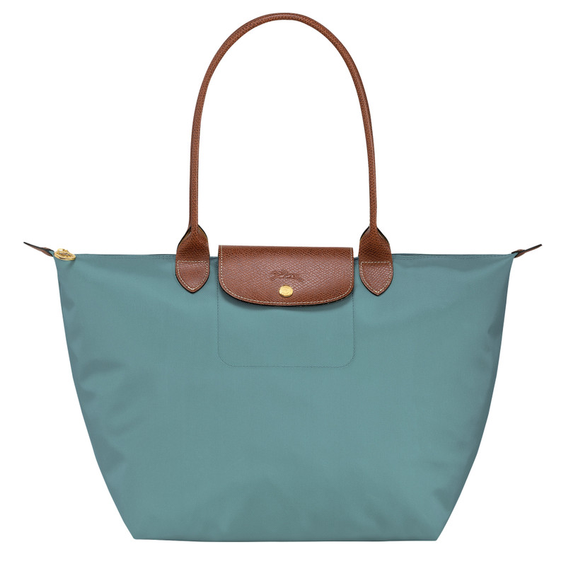 Le Pliage Original L Tote bag Eucalyptus - Recycled canvas 1