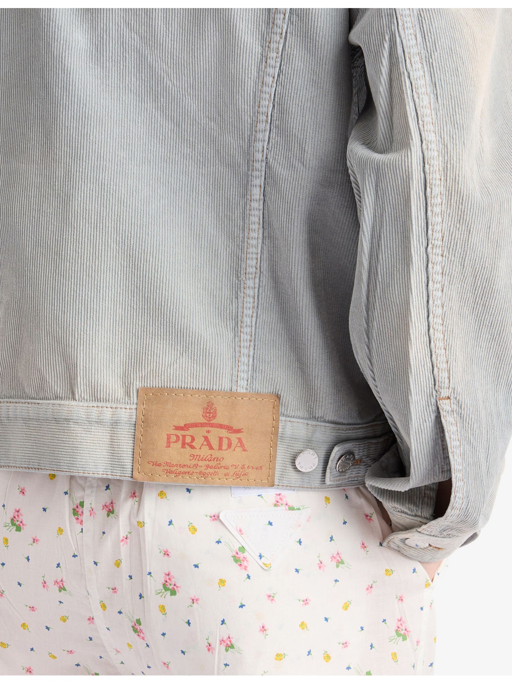 Oversized Blouson Corduroy Jacket - 6