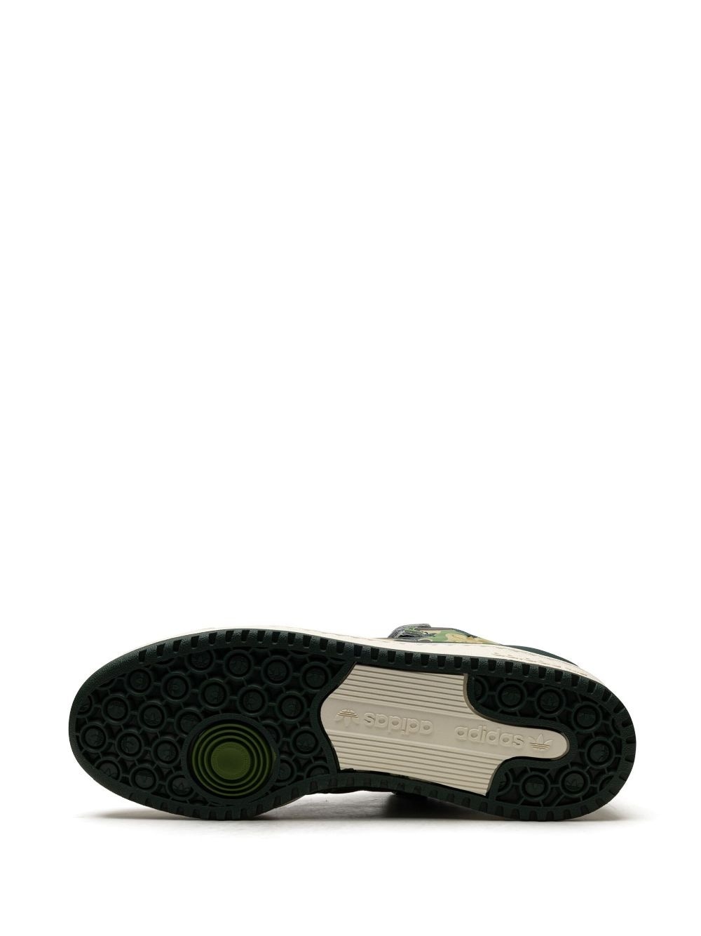 x BAPE Forum 84 Low "30th Anniversary Green Camo" sneakers - 4