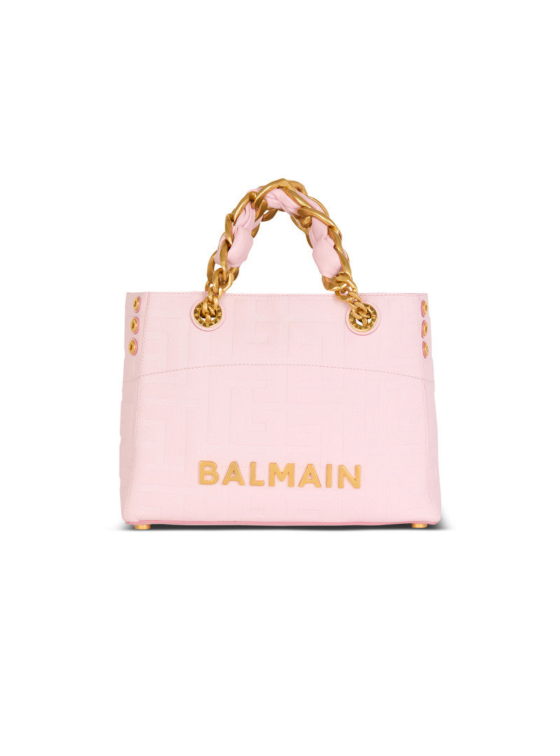 Small 1945 Soft tote bag in grained calfskin 1