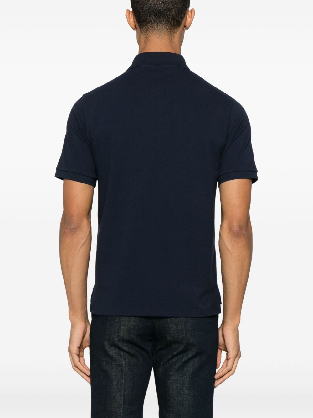 Saint Laurent Men Cotton Polo Shirt - 3