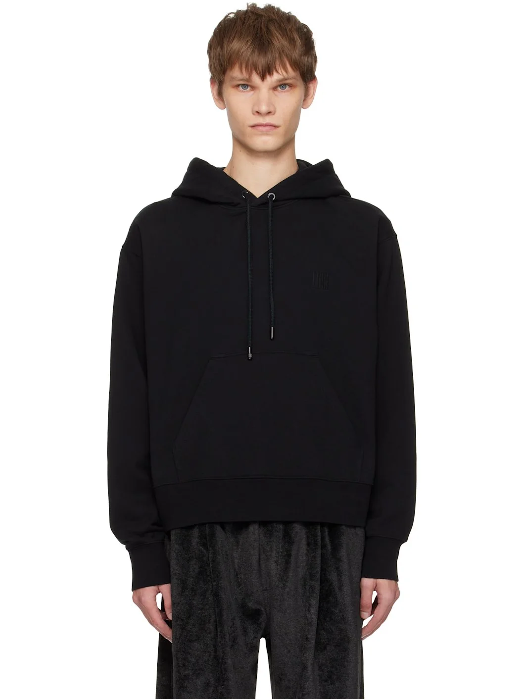 Black Logo Hoodie - 1