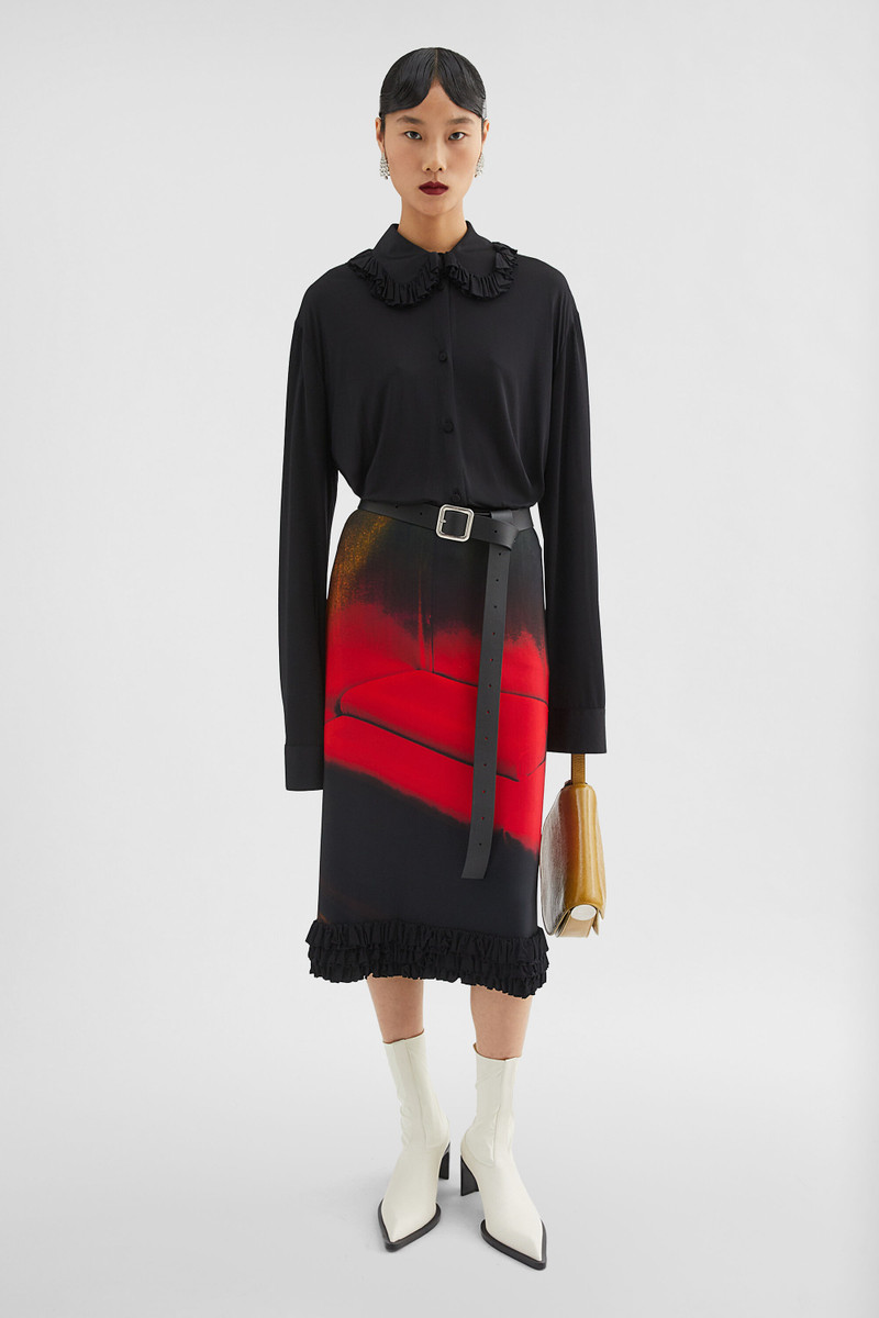 Jil Sander Ruffle Shirt outlook