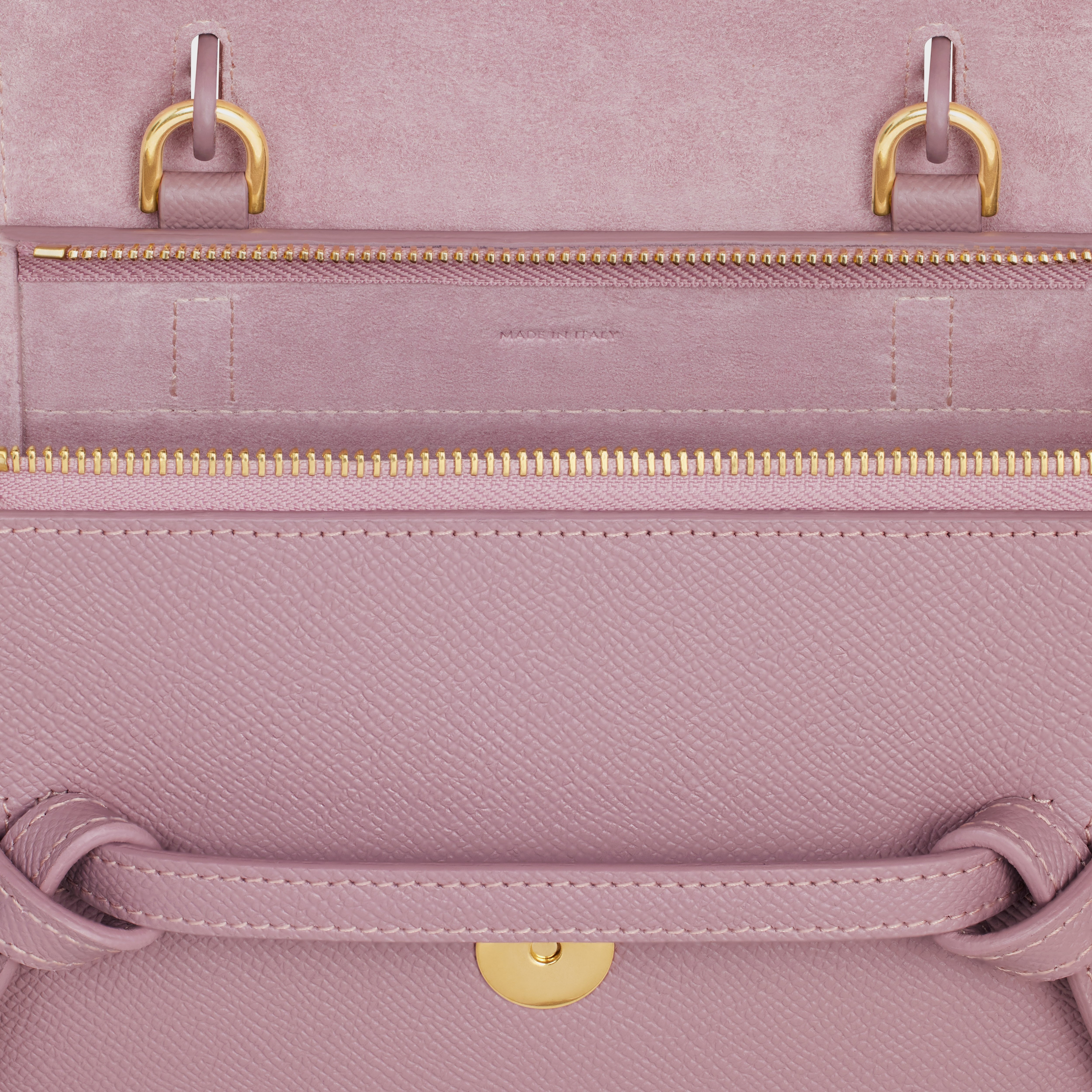Nano Belt bag in grained calfskin - 4