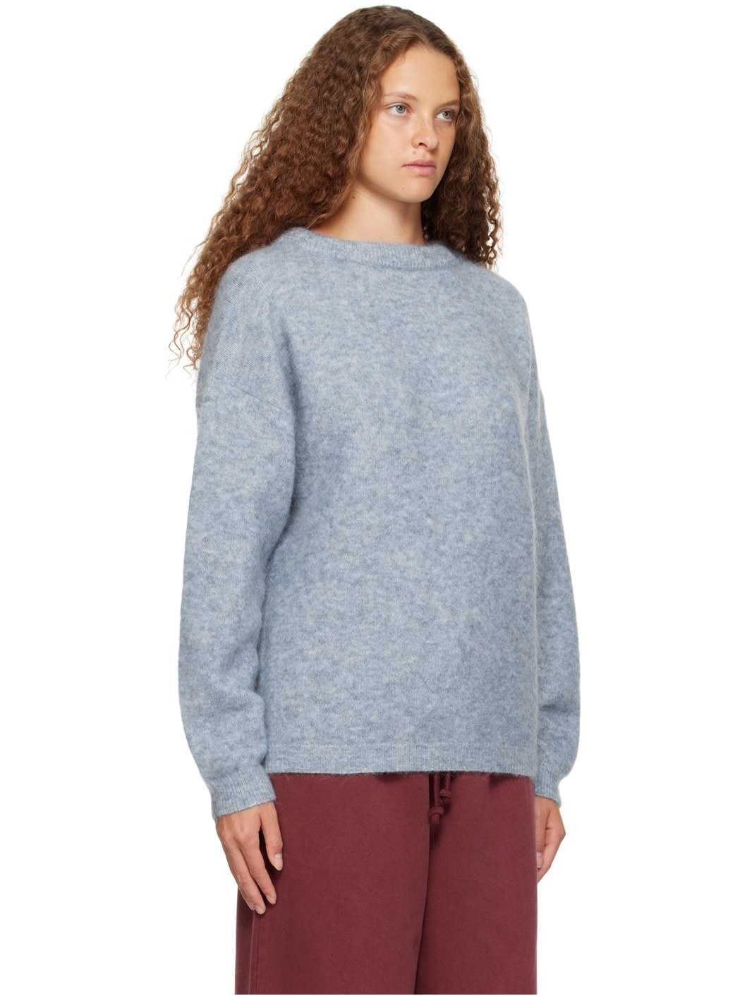 Blue Crewneck Sweater - 2