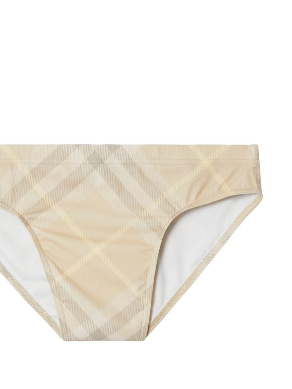Vintage-Check swimming trunks - 3