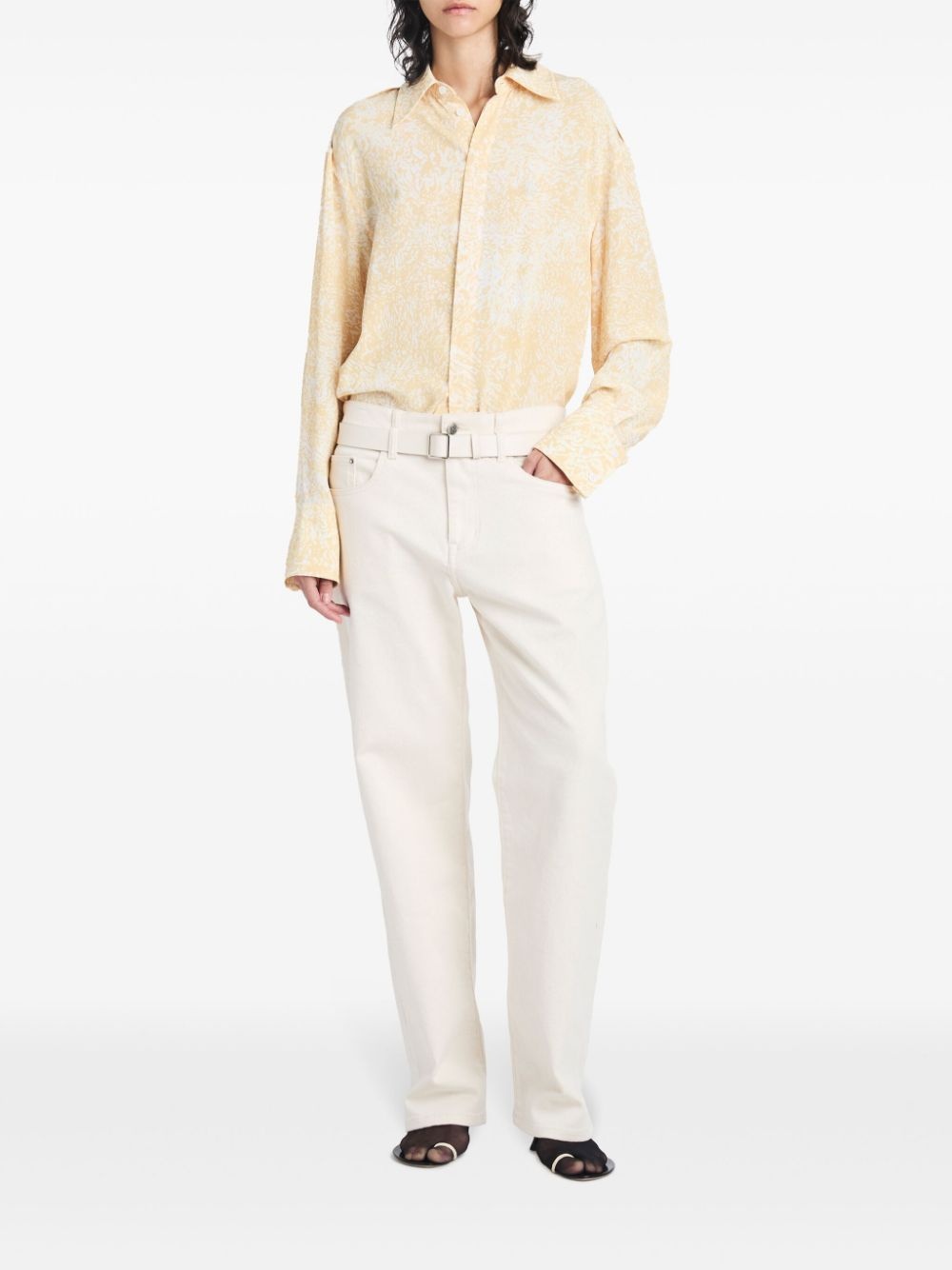 Norman abstract-pattern shirt - 2