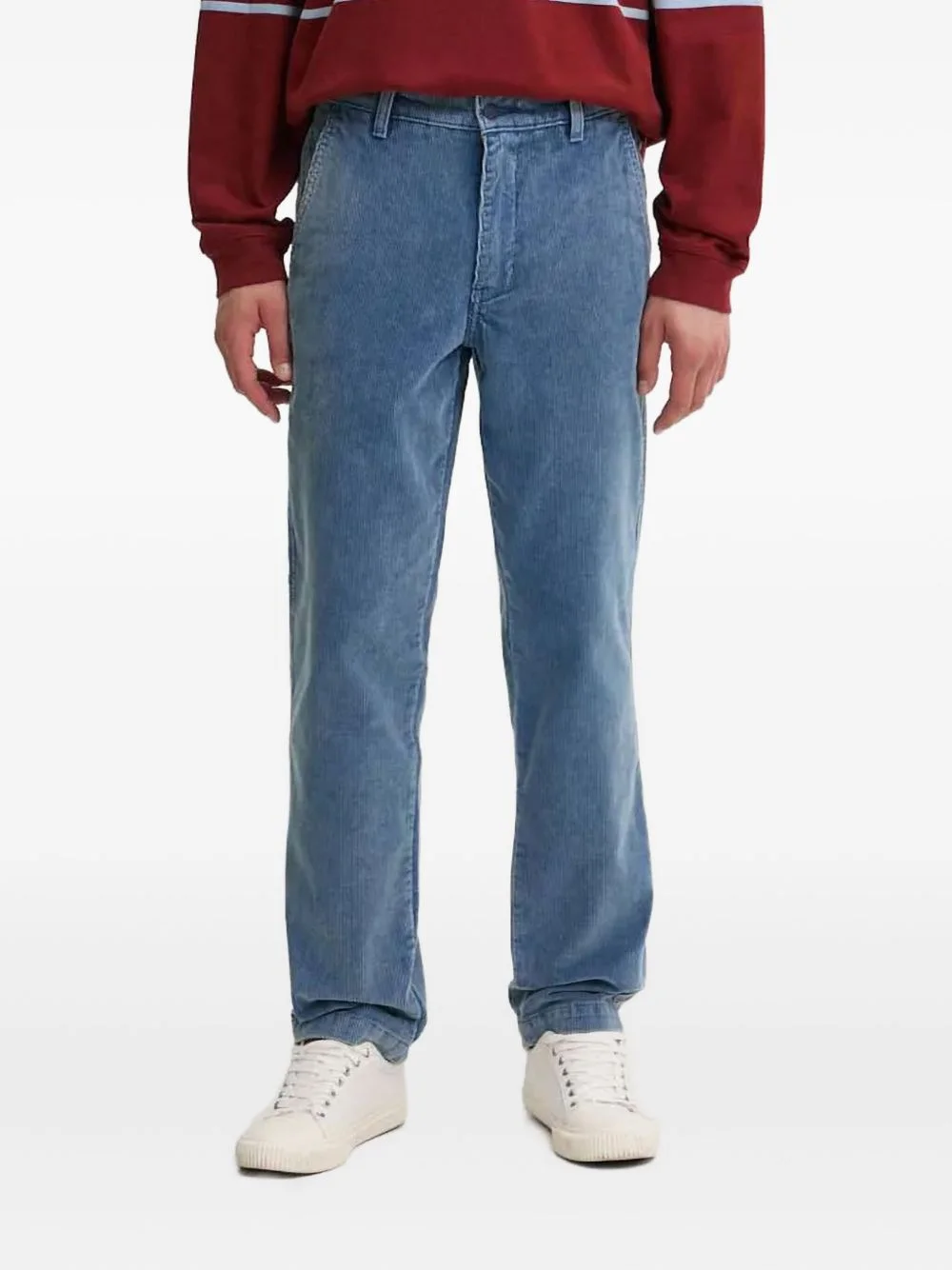 corduroy pocket trousers - 1