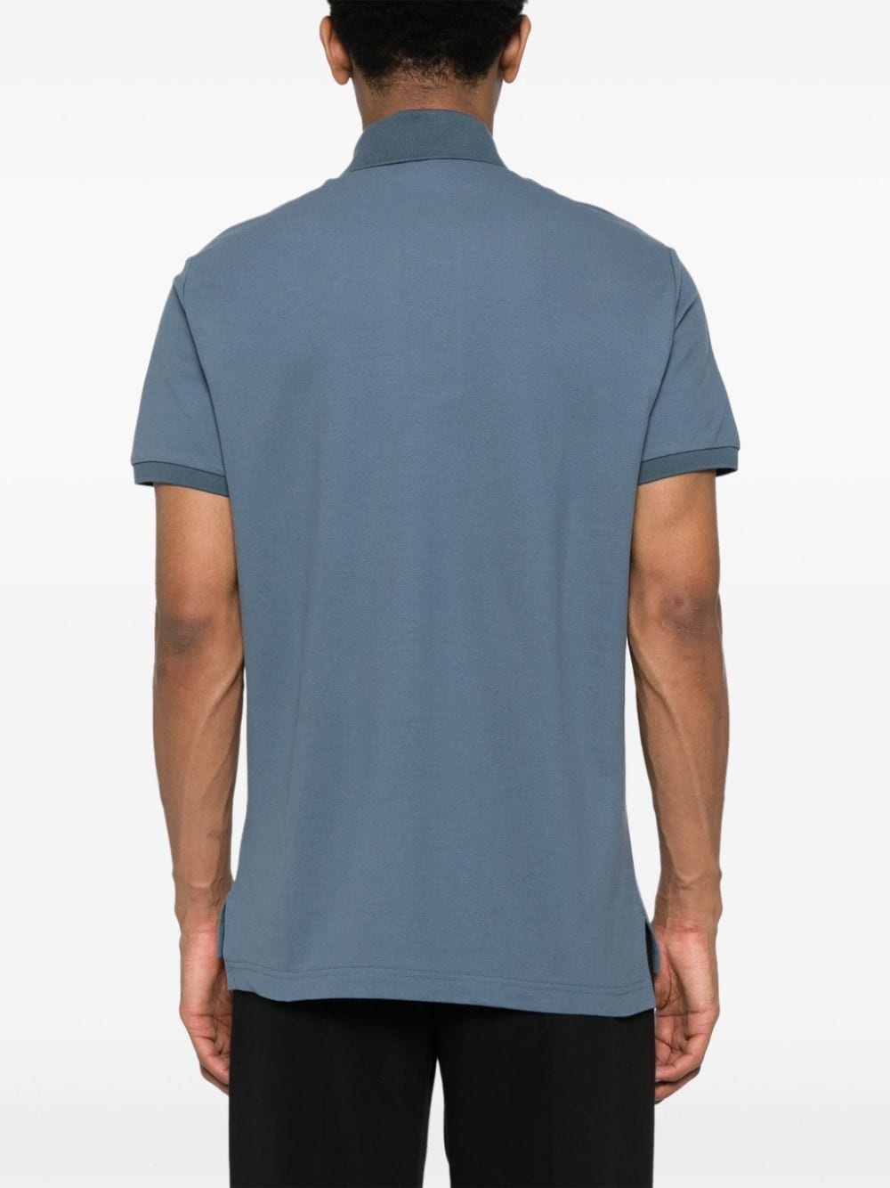 Pegaso-motif piquÃ© polo shirt - 4