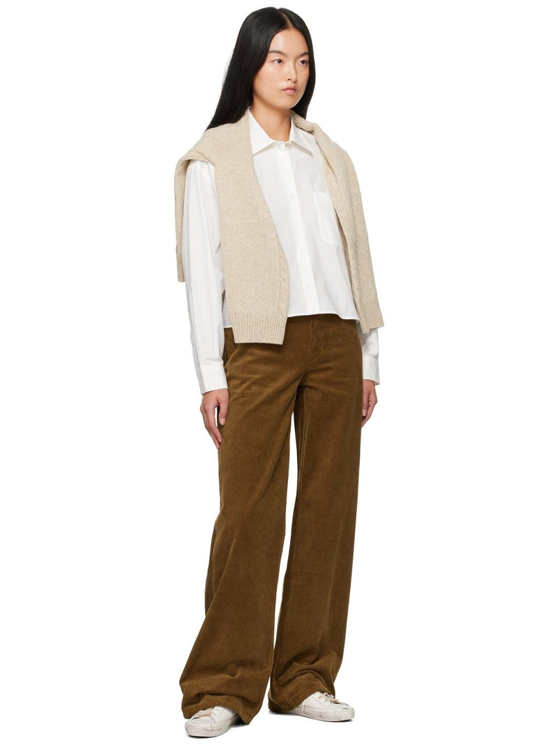 A.P.C. Brown Elisabeth Jeans outlook