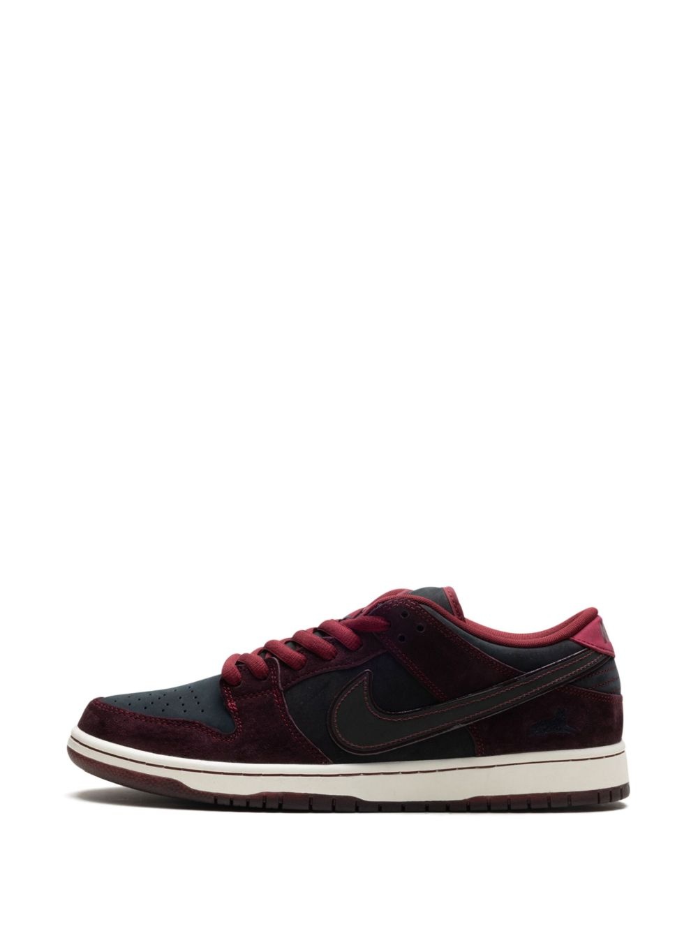x Riot Skateshop SB Dunk Low "Mahogany/Dark Beetroot/Team Red/Sail/Night Maroon" sneakers - 5