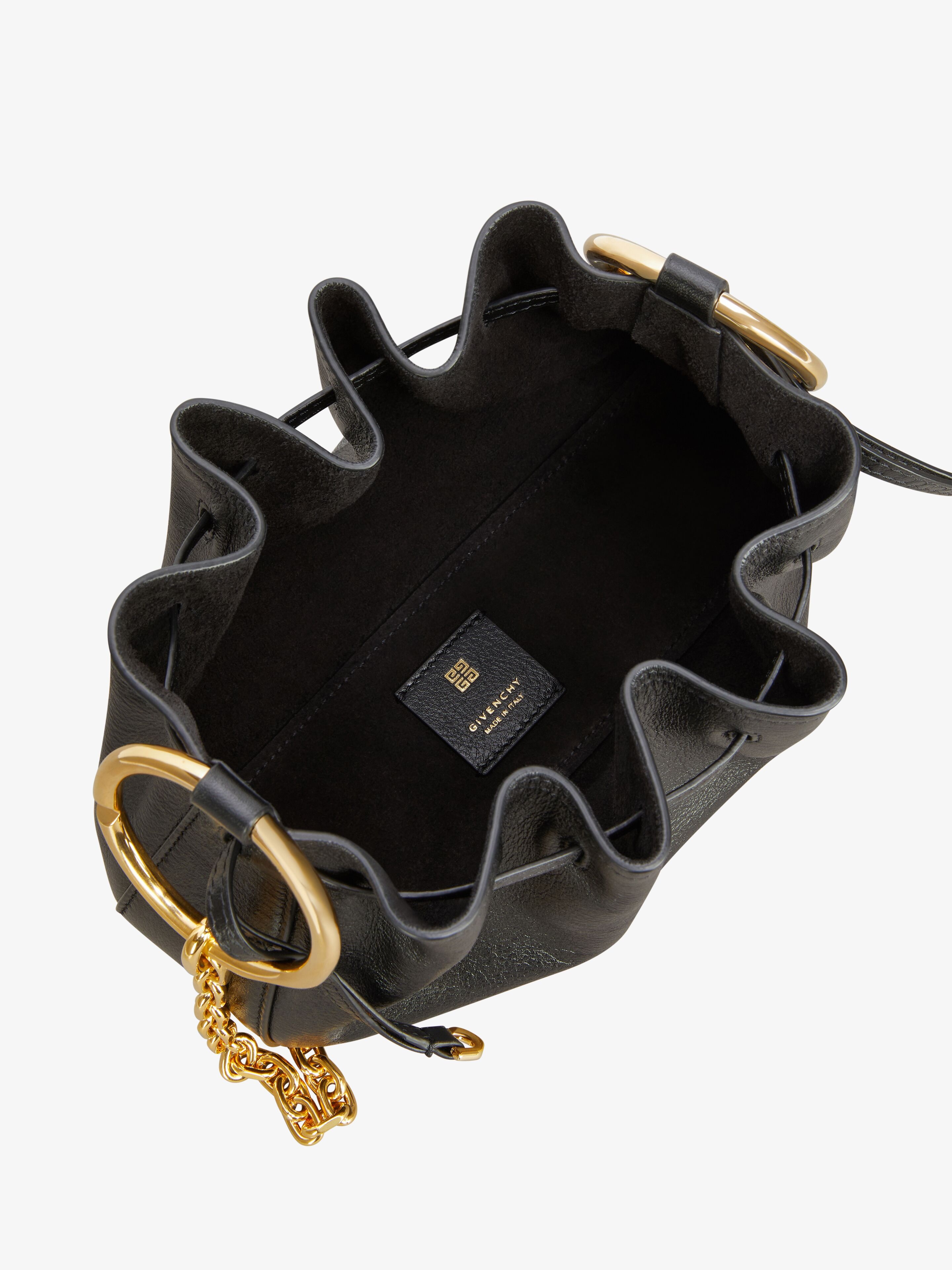 MINI PUMPKIN BAG IN LEATHER - 6