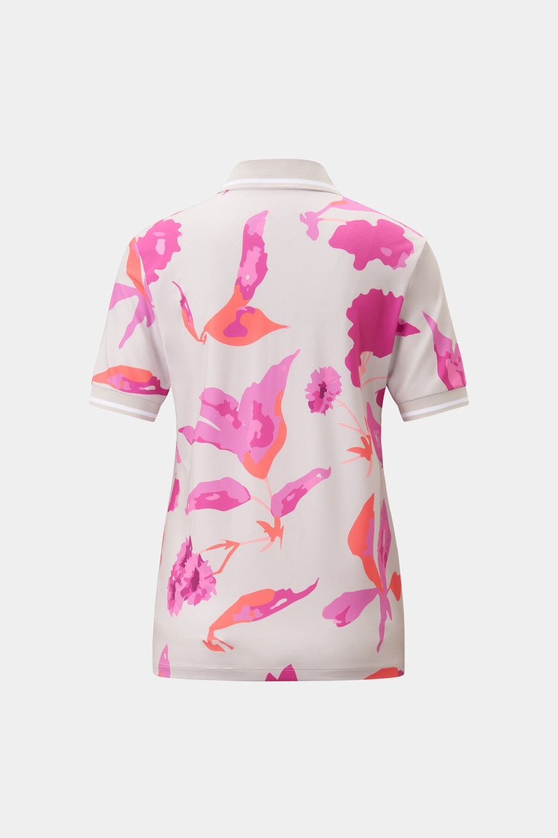 BOGNER Calista functional short-sleeved top in Sand/Pink outlook