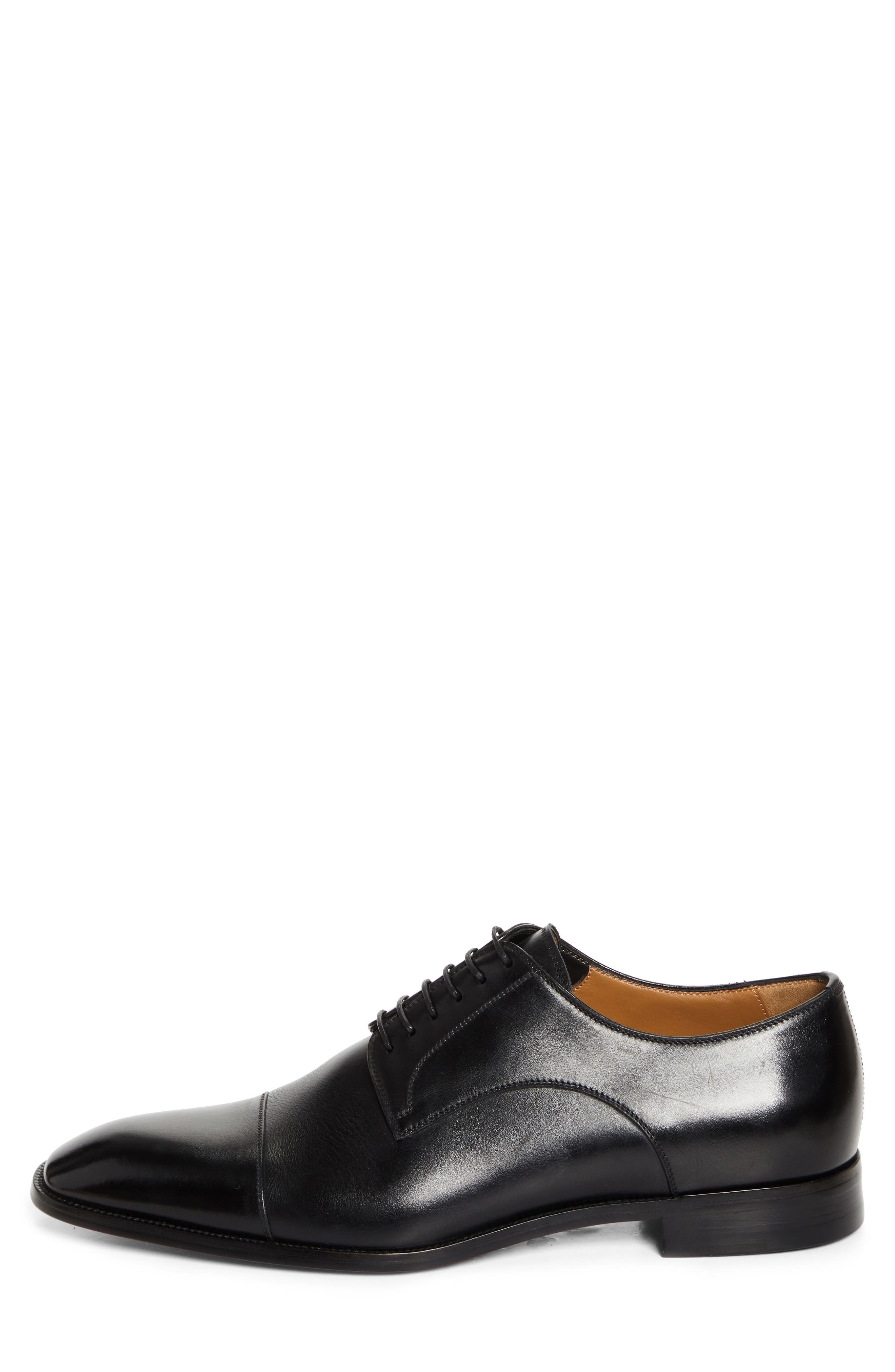 Christian Louboutin Cap Toe Derby in Black at Nordstrom - 3