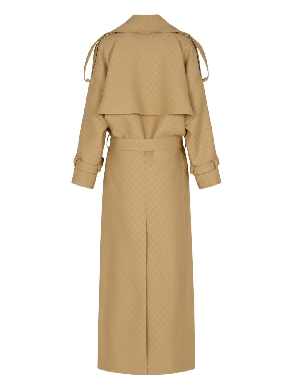 double-breasted trench coat - 3