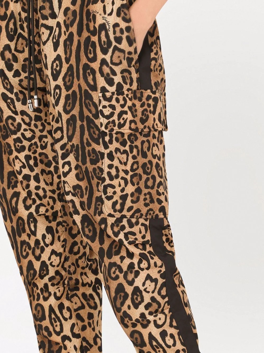 leopard-print track pants - 5