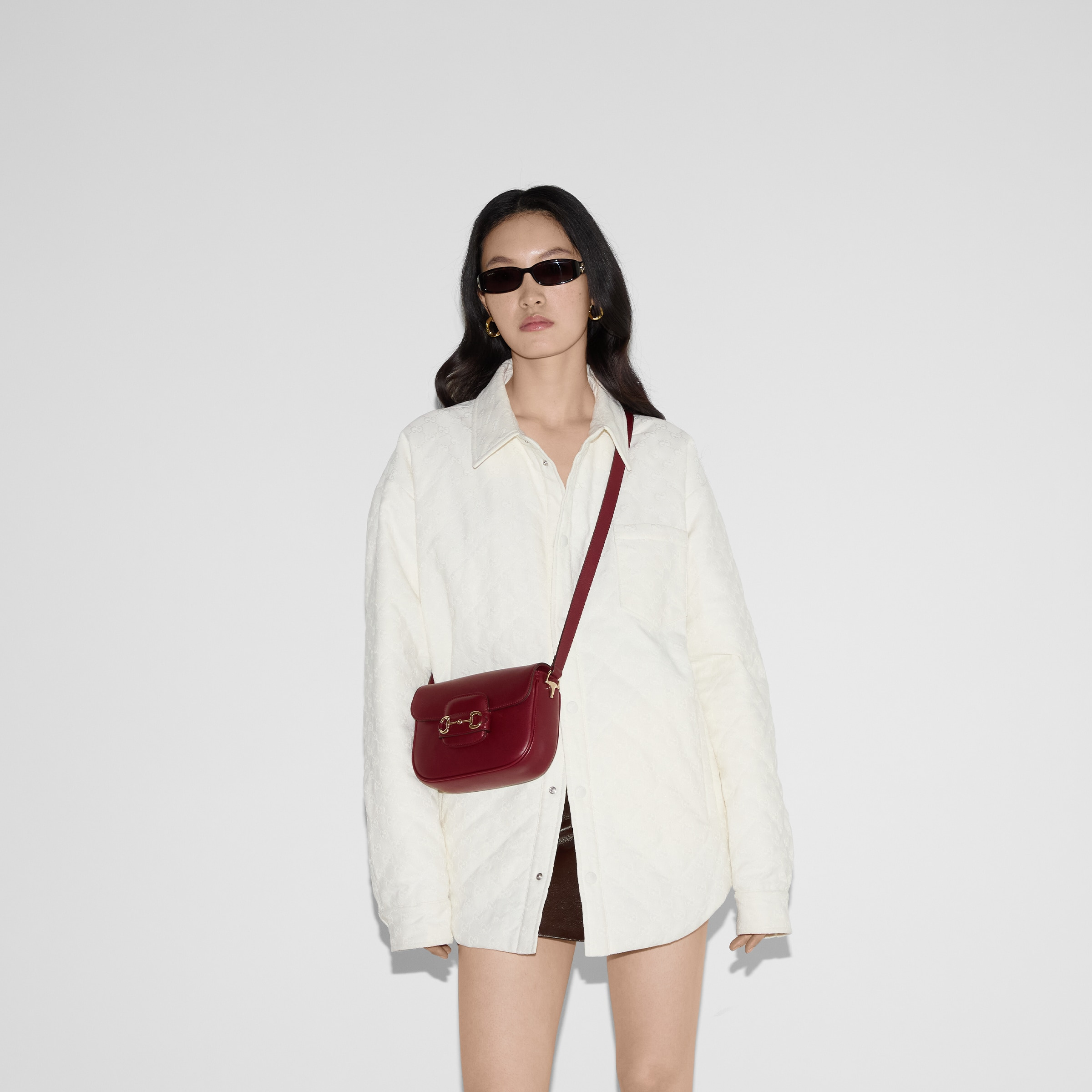Gucci Horsebit 1955 mini shoulder bag - 4