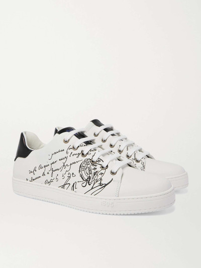 Berluti Playtime Scritto Venezia Leather Sneakers outlook