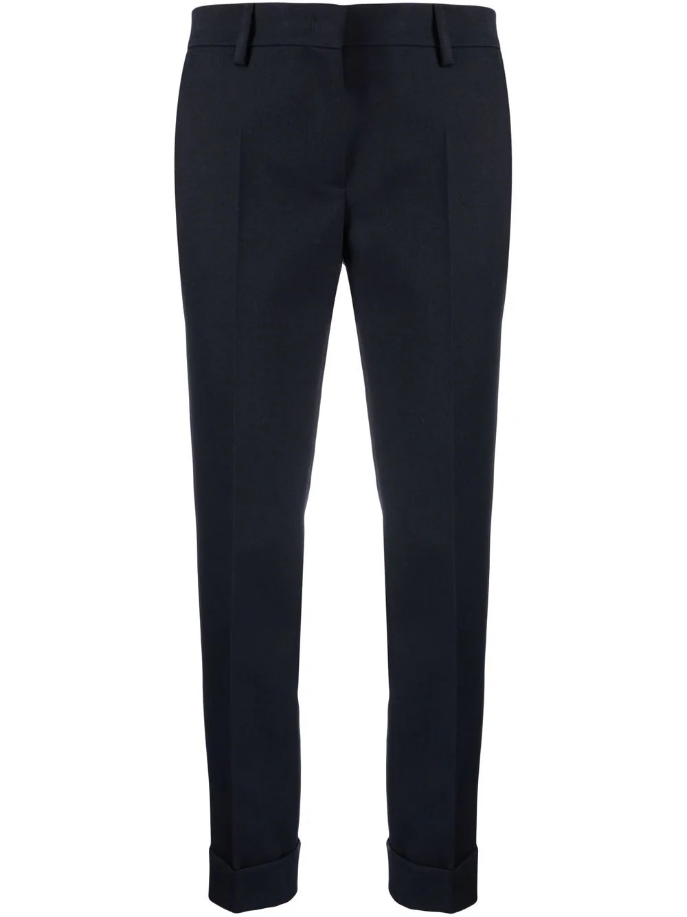 turn-up tailored trousers - 1