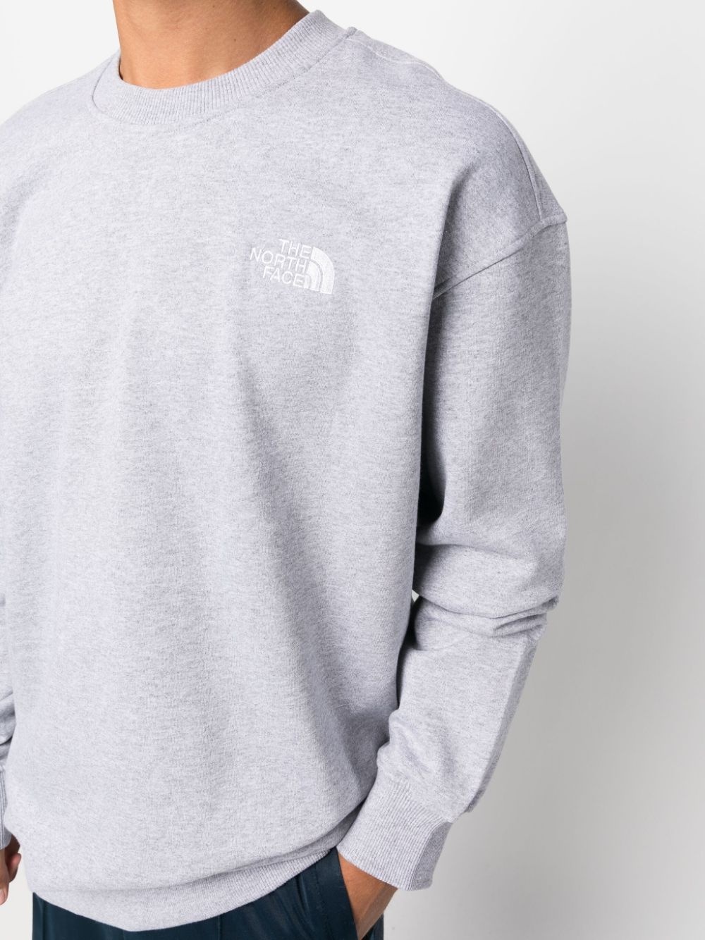 logo-print cotton-blend sweatshirt - 5