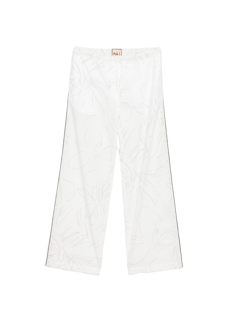 floral poplin trousers 1