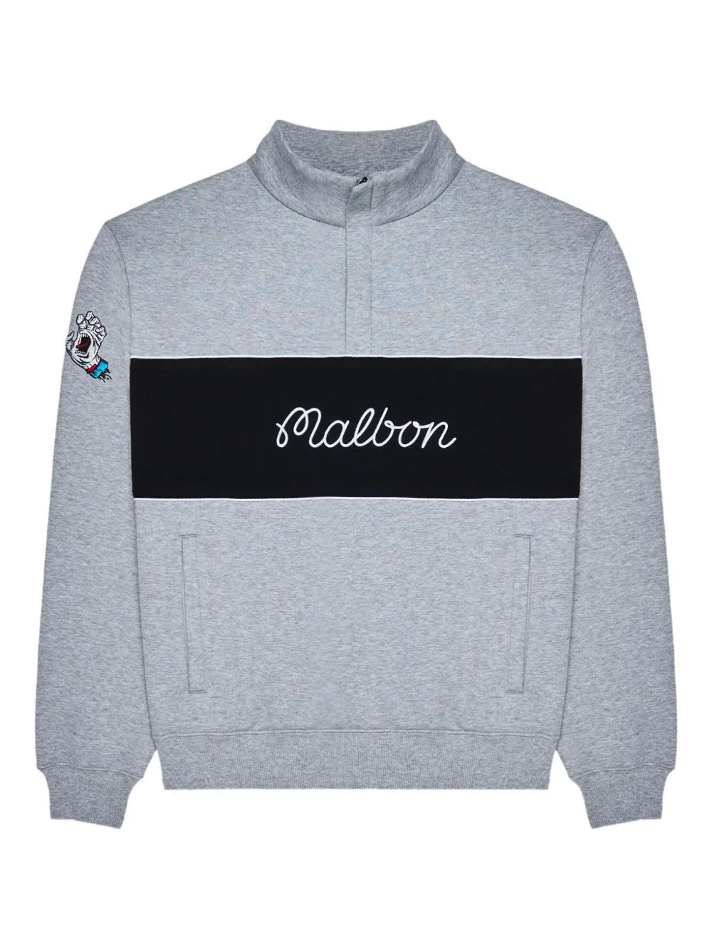 half-zip sweatshirt - 1