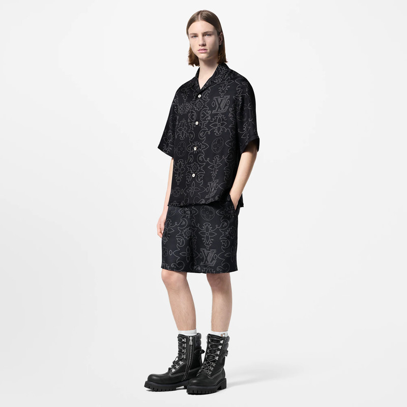 Louis Vuitton Printed Silk Shorts outlook