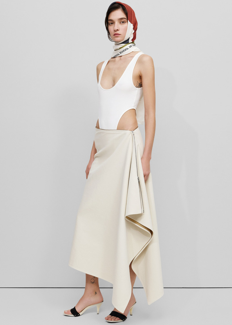 BEVZA Bevza Canvas Long Skirt - Canvas outlook