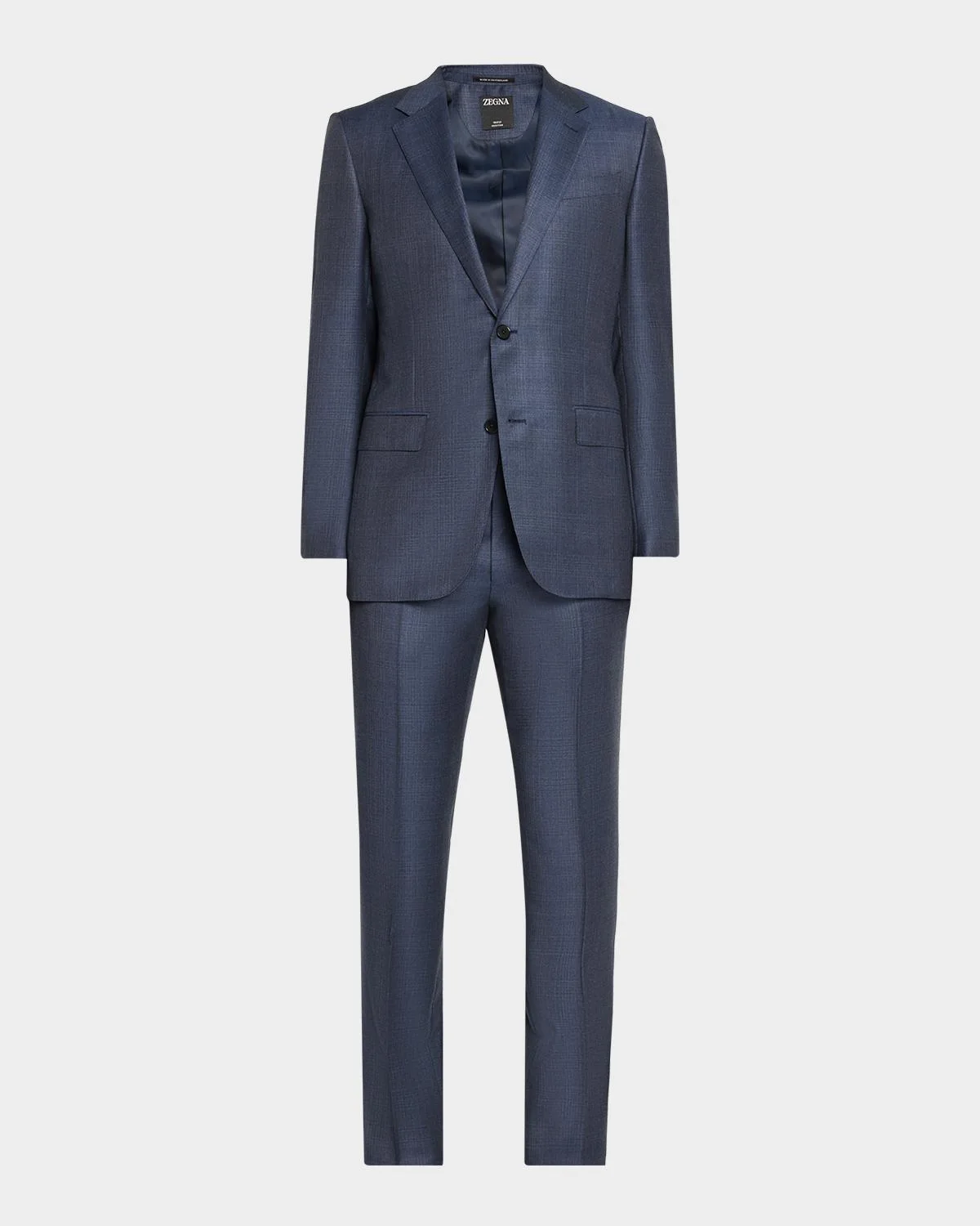 Men's Ticweave Wool Single-Breasted Sport Coat - 1